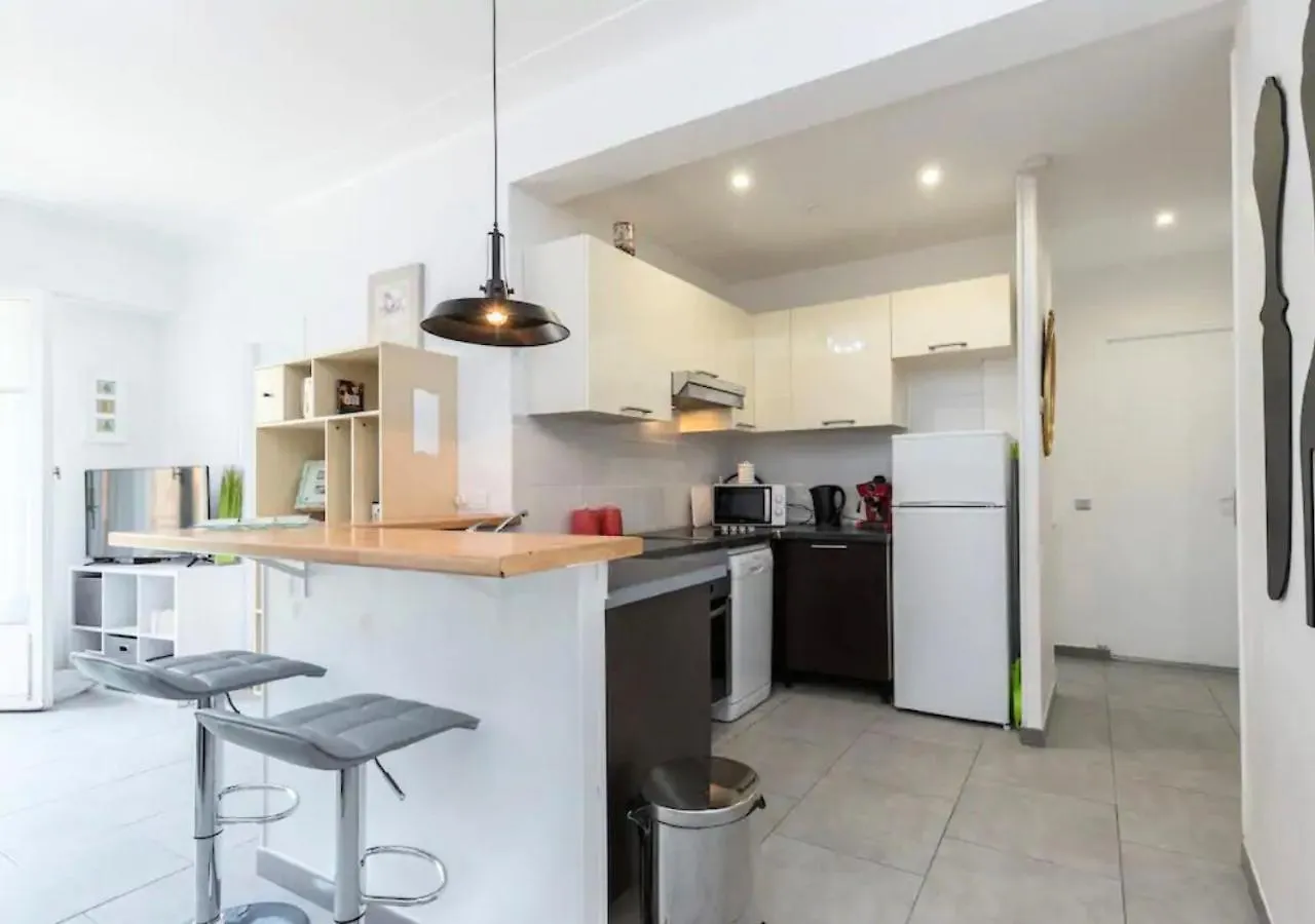 Beautiful & Spacious 2 Bed Apt Near Nice Center